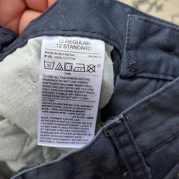 Old Navy Size 12 Blue Dress Pant, βskinnyβ, EUC - Picture 6 of 11
